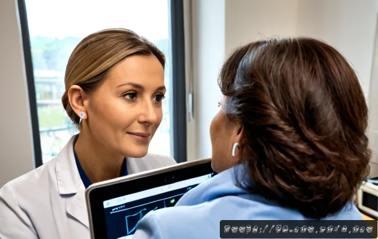 소음성 난청 치료와 재활 방법 - Photorealistic hearing rehabilitation consultation in a modern French audiology clinic, compassionat...